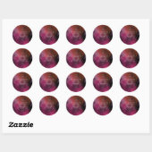 Metatron aartsengel zen ronde sticker (Vel)
