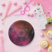 Metatron arcangel zen papieren bordje (Feest)
