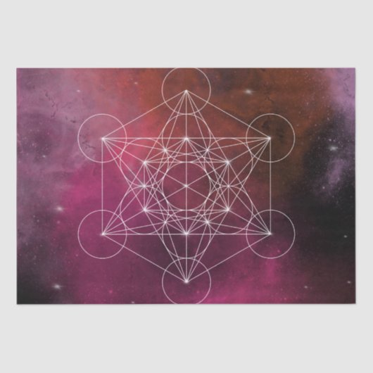 Metatron arcangel zen tissuepapier (Voorkant)