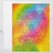 Metatron Briefhoofd (Voorkant / Achterkant)