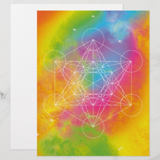 Metatron Briefhoofd (Voorkant / Achterkant)