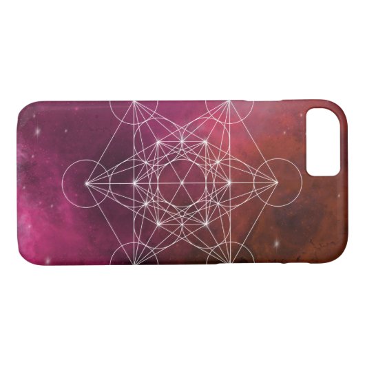 Metatron Case-Mate iPhone Case (Achterkant (Horizontaal))