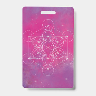 Metatron, chakra,zen,heilige geometrie, engel badge