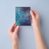 Metatron, chakra,zen,heilige geometrie, engel flyer (Hand)