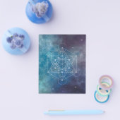 Metatron, chakra,zen,heilige geometrie, engel flyer (Enkel)