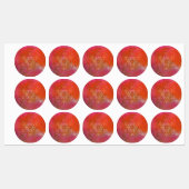 Metatron, chakra,zen,heilige geometrie, engel, labels (Vel)