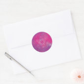 Metatron, chakra,zen,heilige geometrie, engel ronde sticker (Envelop)