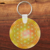 Metatron, chakra, zen, heilige geometrie, engel sleutelhanger (Voorkant)