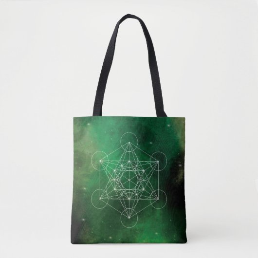 Metatron, chakra,zen,heilige geometrie, engel tote bag (Voorkant)