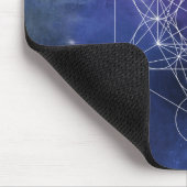 Metatron, chakra,zen,heilige geometrie, geometrie, muismat (Hoek)