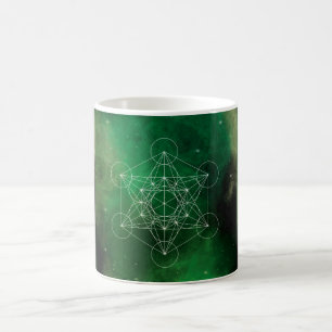 Metatron, chakra, zen, sacrale geometrie, engel koffiemok