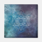 Metatron, chakra, zen, sacrale geometrie, engel magneet (Voorkant)