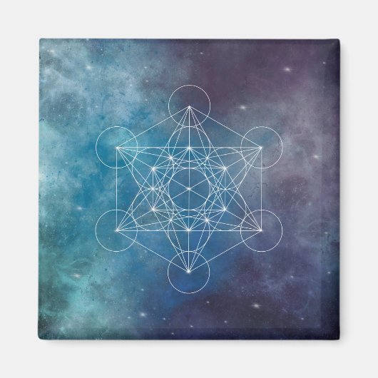 Metatron, chakra, zen, sacrale geometrie, engel magneet (Voorkant)