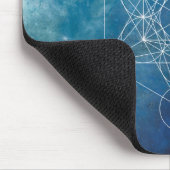 Metatron, chakra, zen, sacrale geometrie, engel muismat (Hoek)