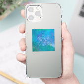 Metatron, chakra, zen, sacrale geometrie, engel sticker (Telefoon)