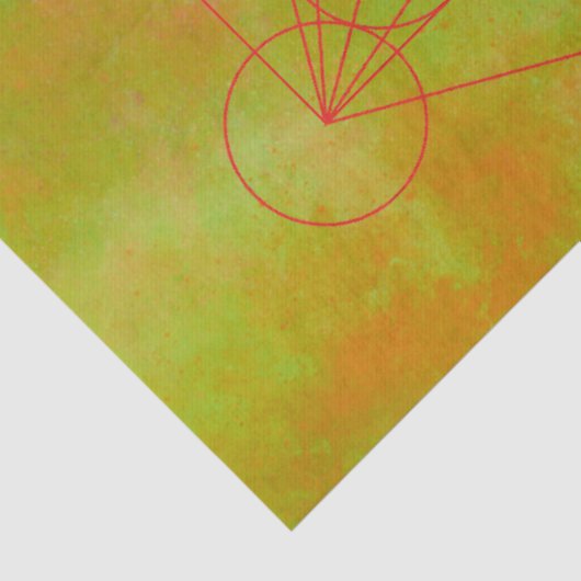 Metatron, chakra, zen, sacrale geometrie, engel tissuepapier (Detail)