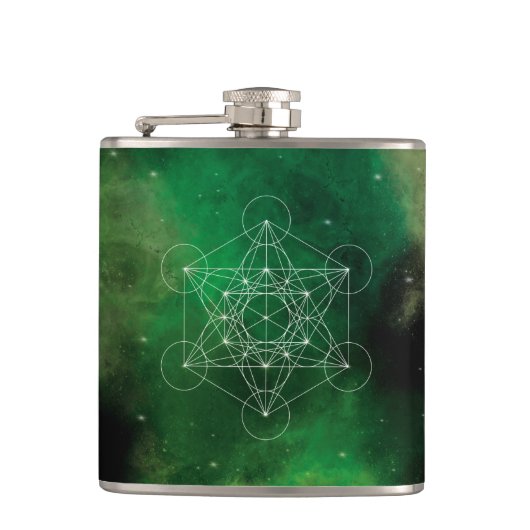 Metatron, chakra,zen,sacred geometric, angel heupfles (Voorkant)