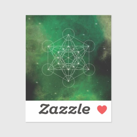 Metatron, chakra,zen,sacred geometric, angel sticker (Vel)
