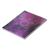 metatron, chakra, zen, sacred geometric, engel; notitieblok (Linkerzijde)