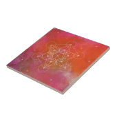metatron, chakra, zen, sacred geometric, engel; tegeltje (Zijkant)