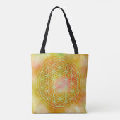 metatron, chakra, zen, sacred geometric, engel; tote bag (Achterkant)