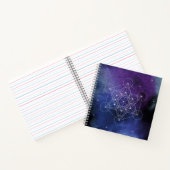 Metatron, chakra, zen, sacred geometric, geometry notitieboek (Binnen)