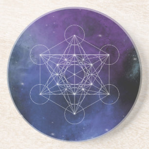 Metatron, chakra, zen, sacred geometric, geometry zandsteen onderzetter