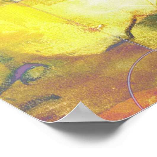 Metatron Colorscape Mandala Art Poster (Hoek)