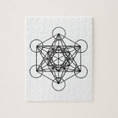 Metatron Cube Legpuzzel (Verticaal)