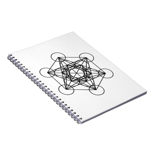 Metatron Cube Notitieboek (Rechterzijde)