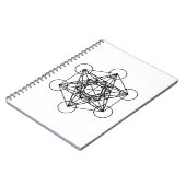 Metatron Cube Notitieboek (Linkerzijde)
