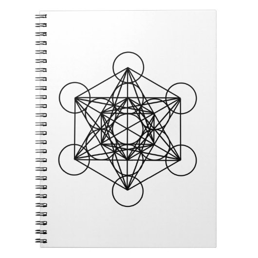 Metatron Cube Notitieboek (Voorkant)