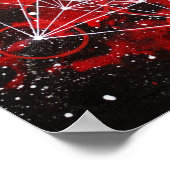 Metatron Cube Poster (Hoek)