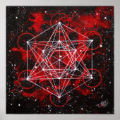 Metatron Cube Poster (Voorkant)