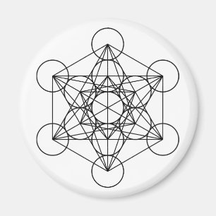 Metatron Cube Sacred Geometry Magneet