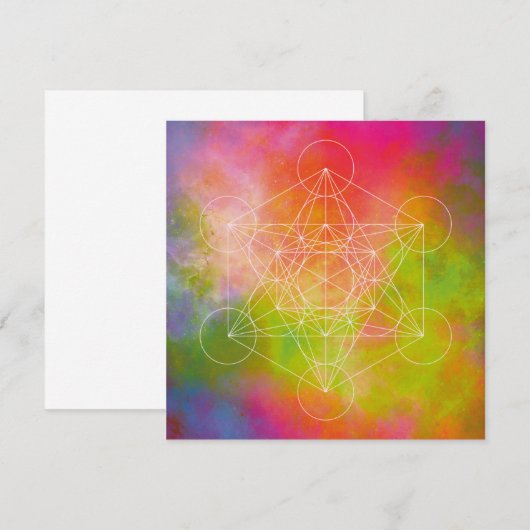 Metatron Kaart (Voorkant / Achterkant)