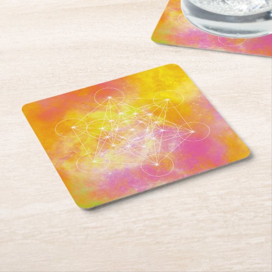 Metatron Kartonnen Onderzetters (Schuin)