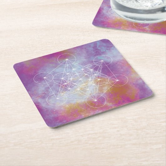 Metatron Kartonnen Onderzetters (Schuin)