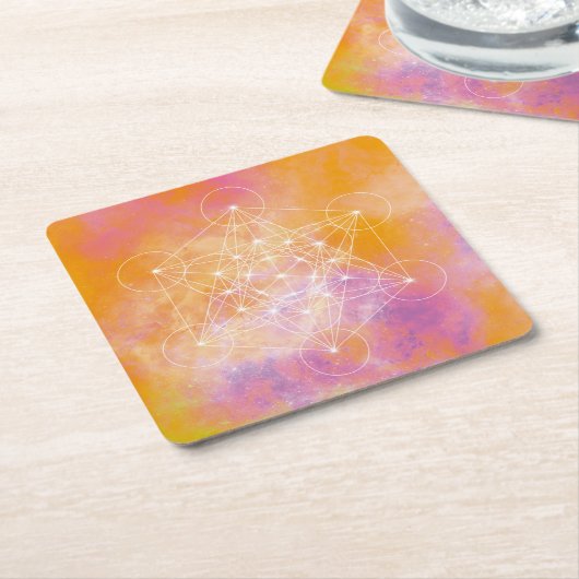 Metatron Kartonnen Onderzetters (Schuin)