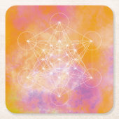 Metatron Kartonnen Onderzetters (Voorkant)
