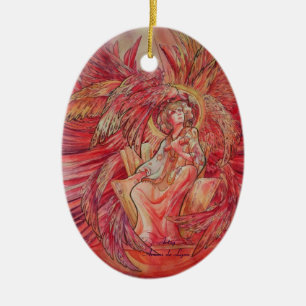 Metatron Keramisch Ornament
