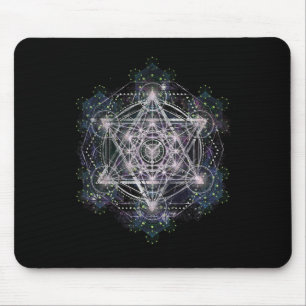 Metatron Kubus Sacred Geometry T-shirt - Spirituee Muismat