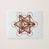 Metatron Merkaba Legpuzzel (Horizontaal)