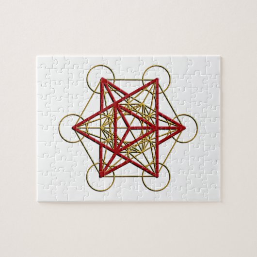 Metatron Merkaba Legpuzzel (Horizontaal)