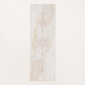 Metatron moon en sterren heilige meetkunde yogamat (Voorkant)