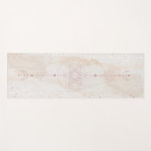 Metatron moon en sterren heilige meetkunde yogamat (Voorkant (horizontaal))