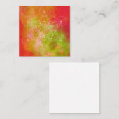 metatron vierkante visitekaartje (Voorkant / Achterkant)