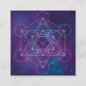 metatron vierkante visitekaartje (Voorkant)