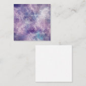 metatron vierkante visitekaartje (Voorkant / Achterkant)