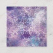 metatron vierkante visitekaartje (Voorkant)